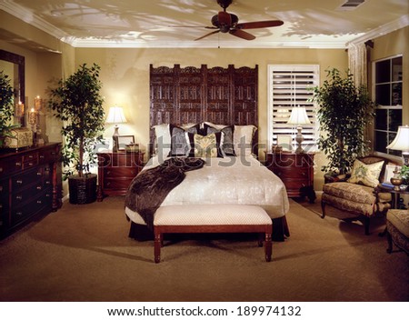 Bedroom Interior Design. Luxury Interiors of Homes