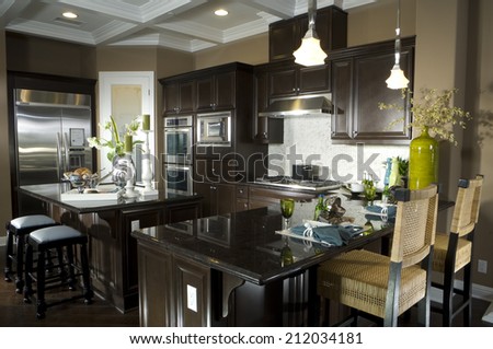 Kitchen Dining Room Architecture Stock Images,Photos of Living room, Bathroom,Kitchen,Be d room, Office, Interior photography. Architectural Photos by Frank Short