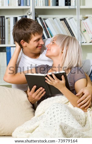 Couple Reading Together