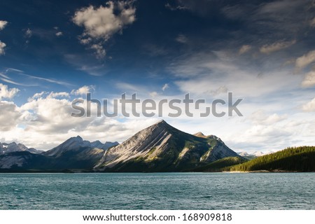 Scenic Views Of Kananaskis Lakes Alberta Canada
