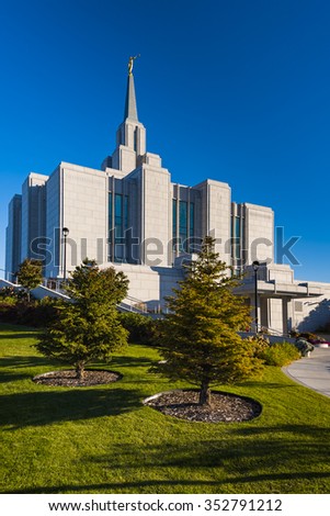 Sept. 29 2015 - Calgary Alberta: The Church of Jesus Christ of Latter-day Saints, Calgary Alberta, Canada, Temple