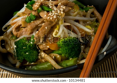 stock photo : Asian stir fry