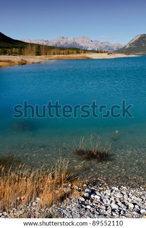 Abraham Lake Alberta Canada