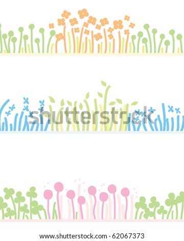 Flower Line Stock Vector Illustration 62067373 : Shutterstock
