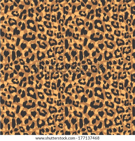 Seamless leopard fur pattern Seamless leopard fur pattern