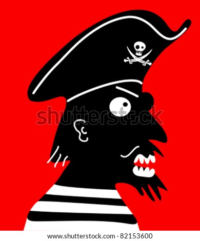 funny looking pirate