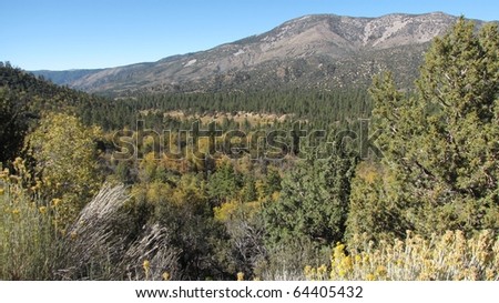 Sugarloaf Mountain in the San Gorgoino Wilderness near Los Angeles