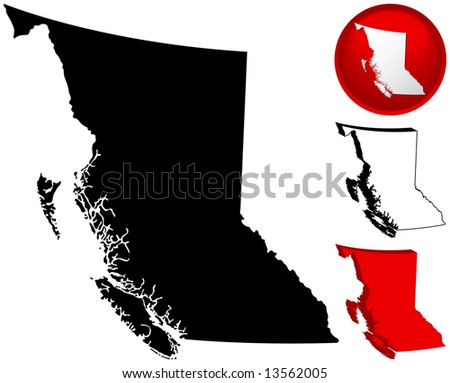 blank map of canada with lakes. lank map of canada with