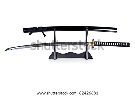 Japanese traditional samurai sword