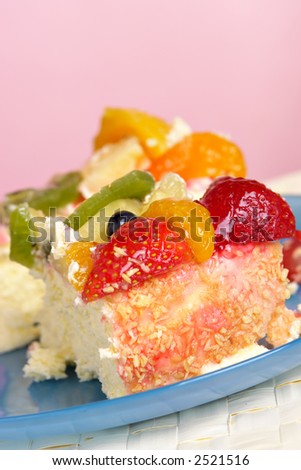 Slices Of Fruit. slices of fruit cheesecake