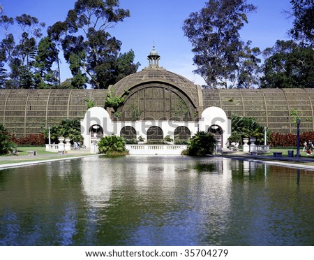 Botanical Building in Balboa Park, San Diego