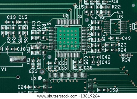 Empty Circuit Board