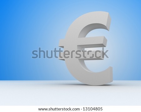 euro sign. stock photo : euro sign