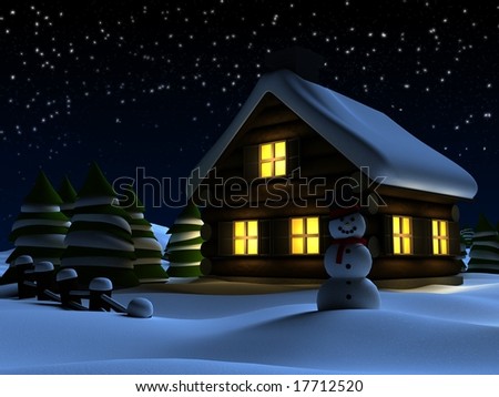 Christmas Scene Stock Photo 17712520 : Shutterstock