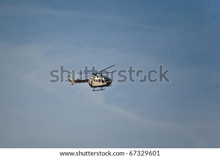 helicopter flight