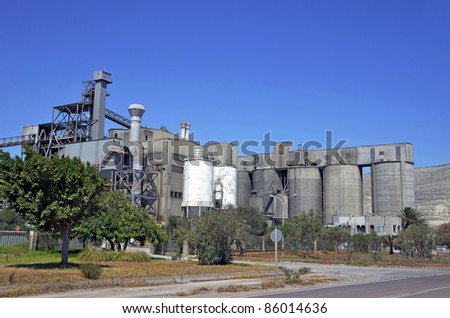 cement factory outside