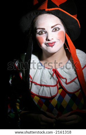 clown makeup in fancy heat clowning makeup. clown makeup in fancy heat
