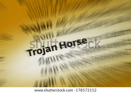A Trojan Horse is a computer program designed to breach the security of a computer system while ostensibly performing some innocuous function.