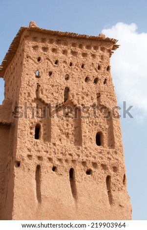 Ait-ben-Haddou is a fortified city, or ksar, along the former caravan route between the Sahara and Marrakech in present-day Morocco. Ait-ben-Haddou has been a UNESCO World Heritage Site since 1987.