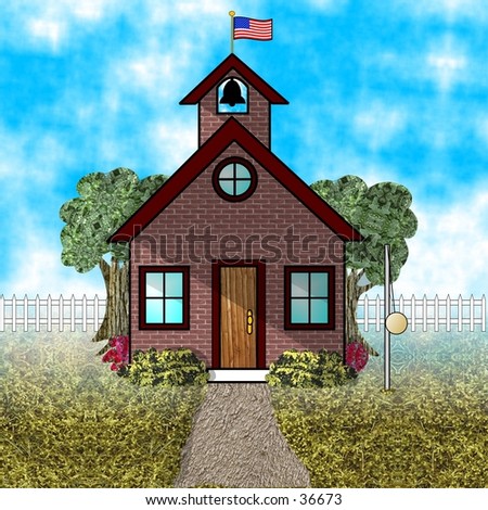 Clipart Schoolhouse