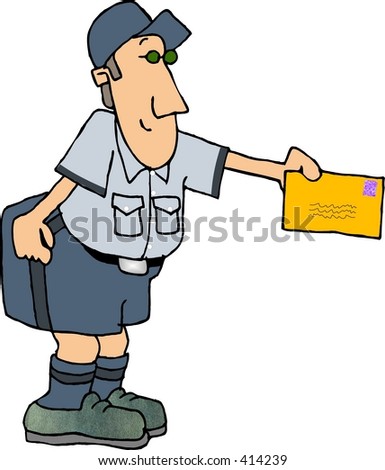 clip art mailman