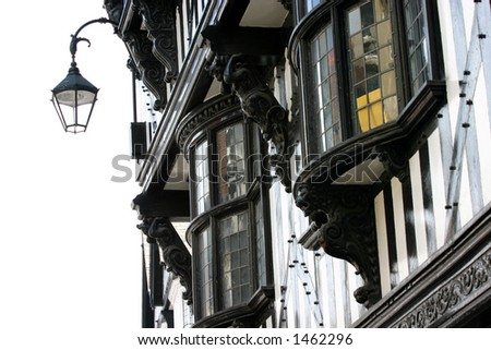 Tudor style shop in Chester UK