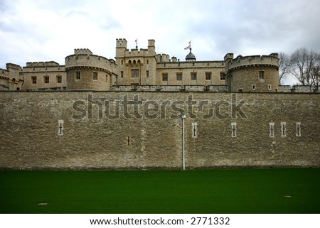 The White Tower at the Tower of London - London, England