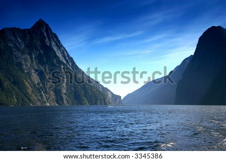 seascape from new Zealand