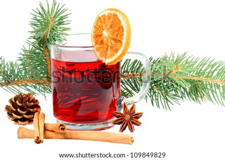 stock photo : winter tea / winter time