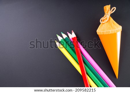 Sugar bag and Pencils for Back to School / Back to School
