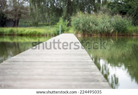Small bridge over water / Bridge