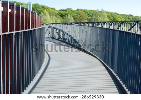 Metal railing construction / Metal construction