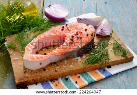 Salmon stake