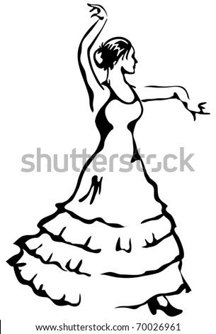 Male+flamenco+dancer+cartoon