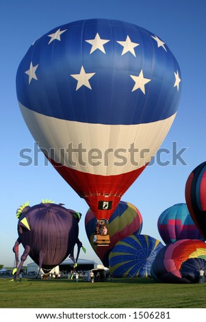 Hot Air Ballooning Flag
