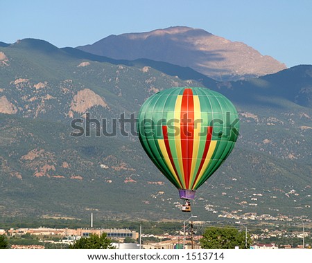 Hot Air Ballooning Mountains