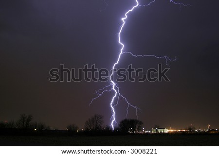 Lightning Cloud Bolt thunder Storm
