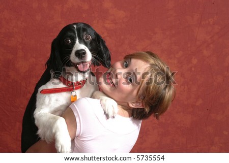 venessa with her dog