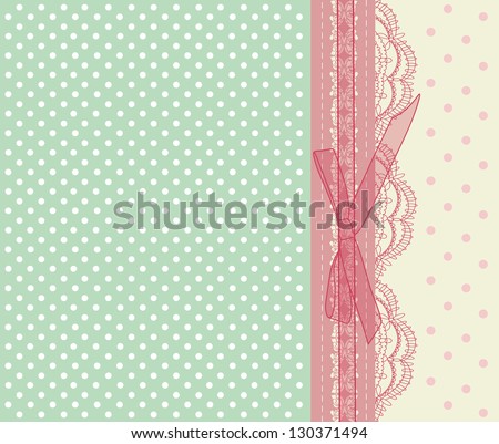 Vintage pink wedding card vector eps 10 Vintage pink wedding card vector eps 10