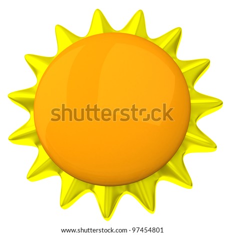 Blank Sun Vector