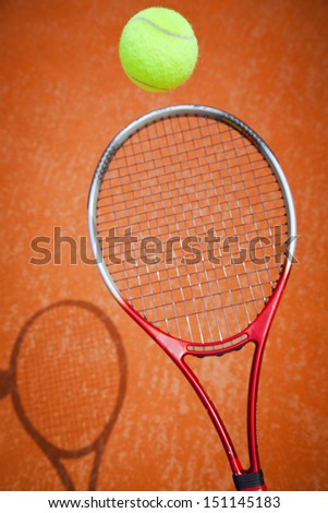 tennis ball bounce