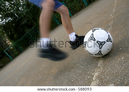 soccer on the street