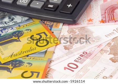Australia and Euro currency pair commonly used in forex trading with calculator