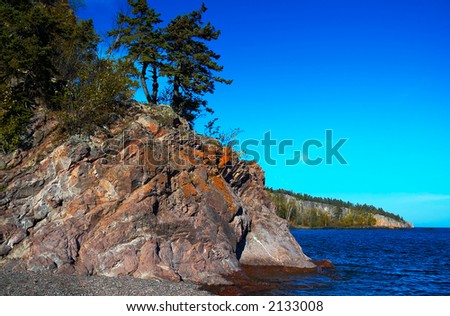 Tettegouche State Park: Lake view from Lake Superior North Shore. More with keyword group15