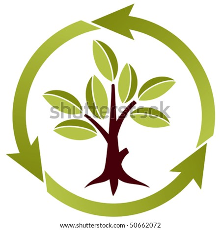 Recycling Tree Logo