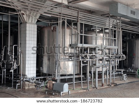 Dairy food-processing industry