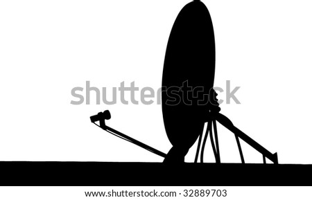 satellite silhouette