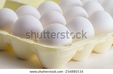 Bakers dozen of eggs for cook in kitchen