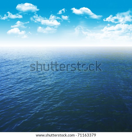 A Blue Sea