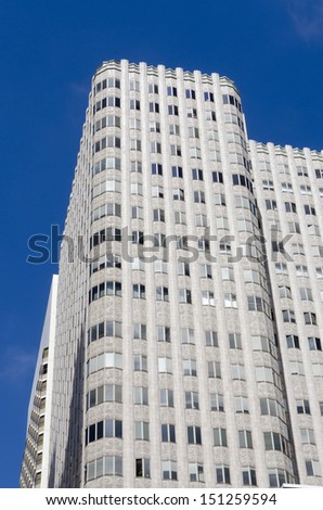 skyscraper in the city of San Francisco in California
